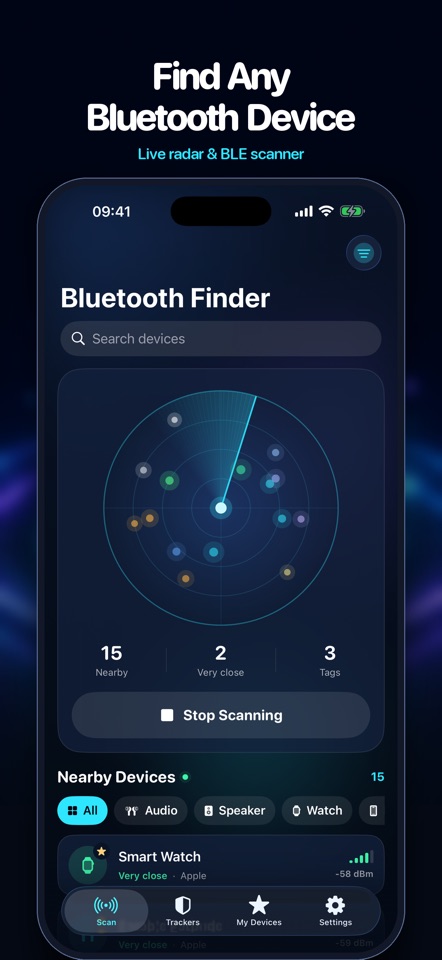 Bluetooth Finder screenshot