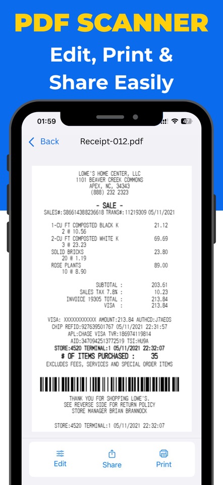 PDF Scanner screenshot