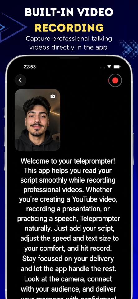 Teleprompter Pro screenshot